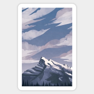 Mountain Light Sticker